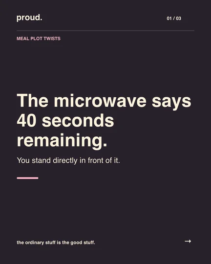 The microwave says 40 seconds remaining.